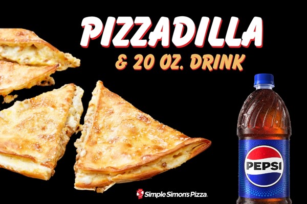 Lunch Combo - Pizzadilla